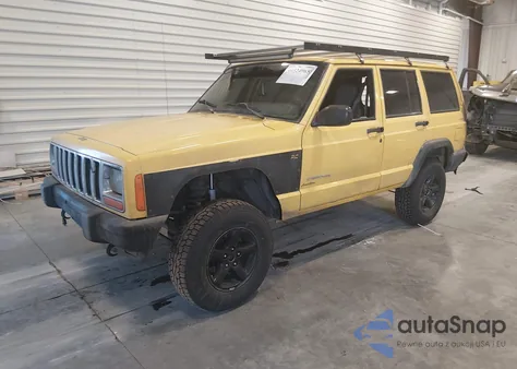 2000 Jeep Cherokee Sport z USA, uszkodzony, nr VIN 1J4FF48S4YL207985